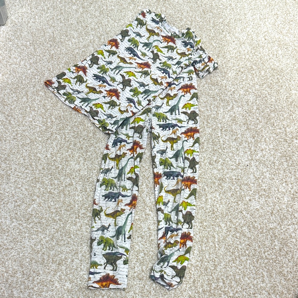 Little bum bums 5T original Dino short sleeve pajama